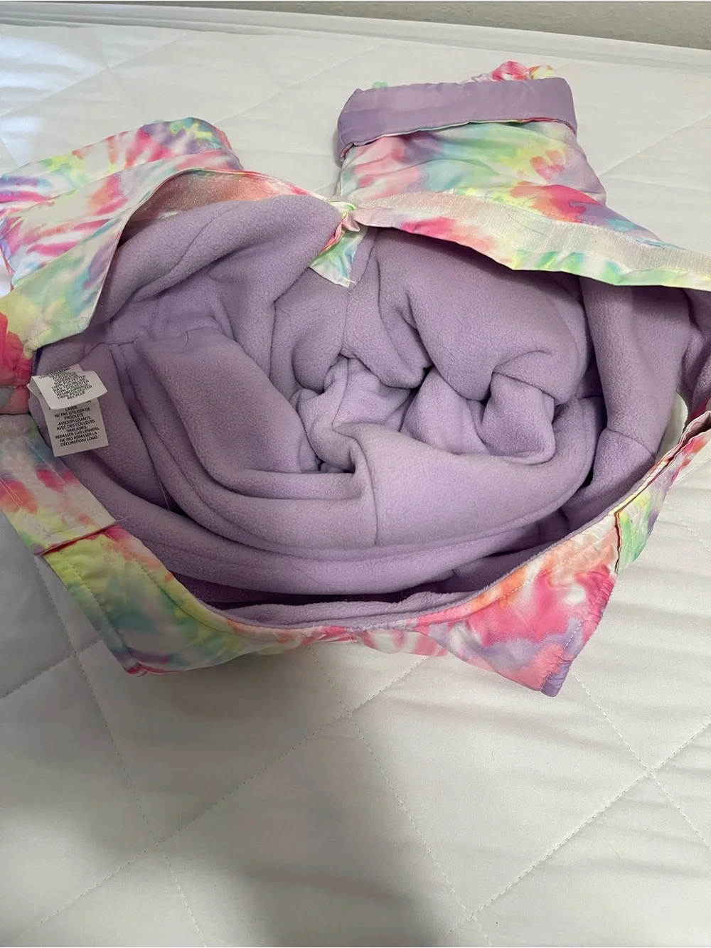 The Children's Place Pastel Tie-Dye Snowsuit
